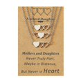 thumbnail image 5 of 4/3/2 x Collares colgantes de corazón hueco para mejores amigos, parejas, familia y mujeres, 5 of 5