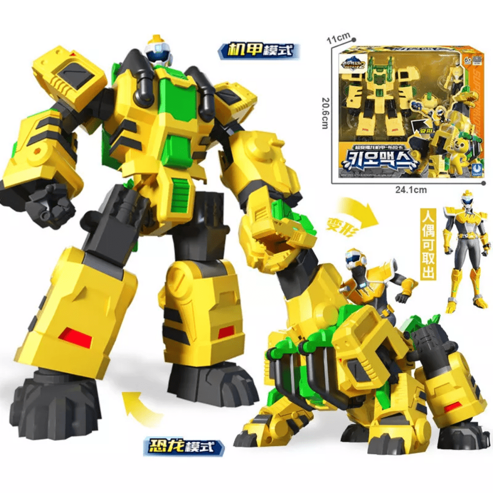 Brand New Miniforce Super Dino Power 2 Dinosaur Transform T-Rex