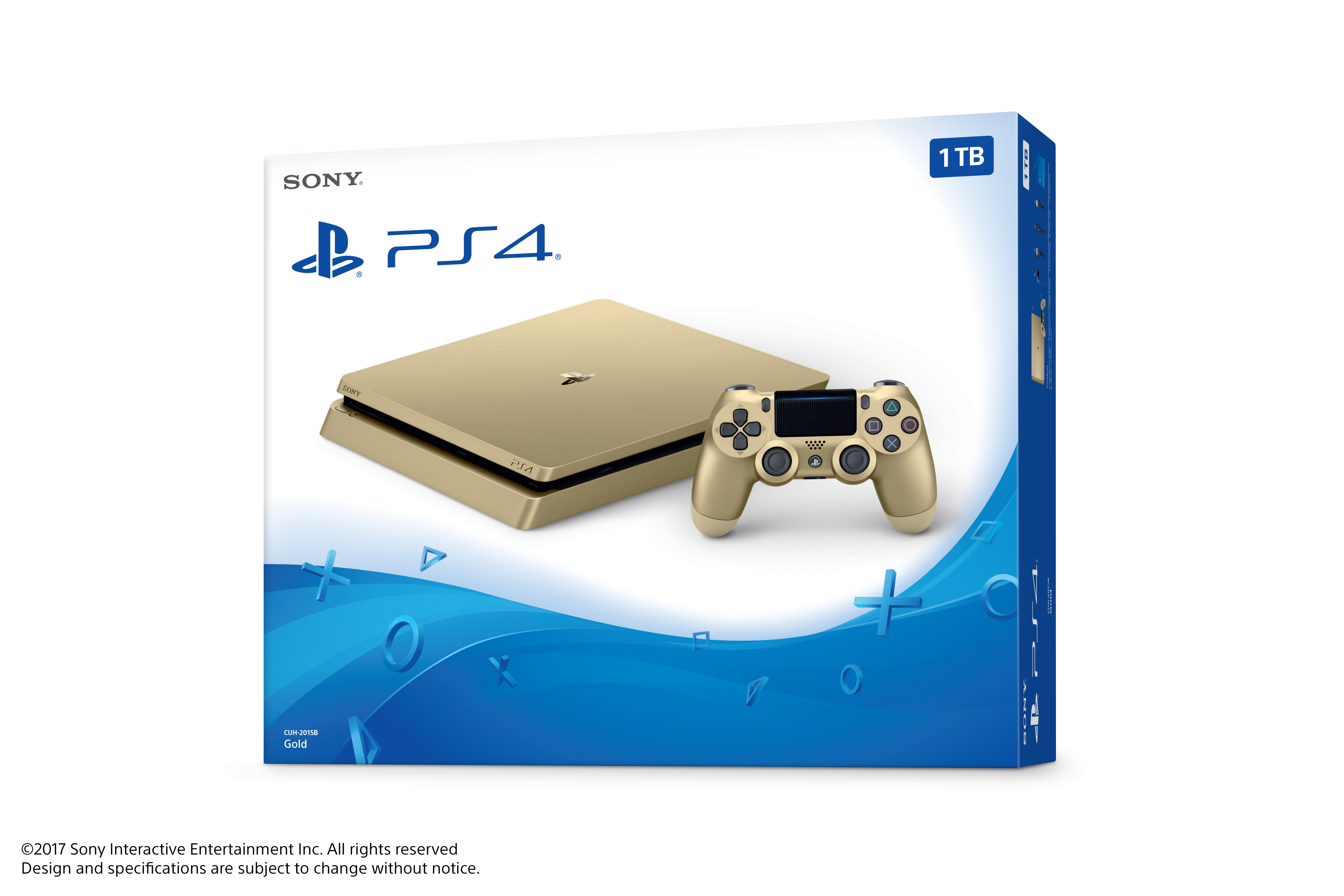 Sony PlayStation 4 Slim Gaming Gold 3002189 - Walmart.com