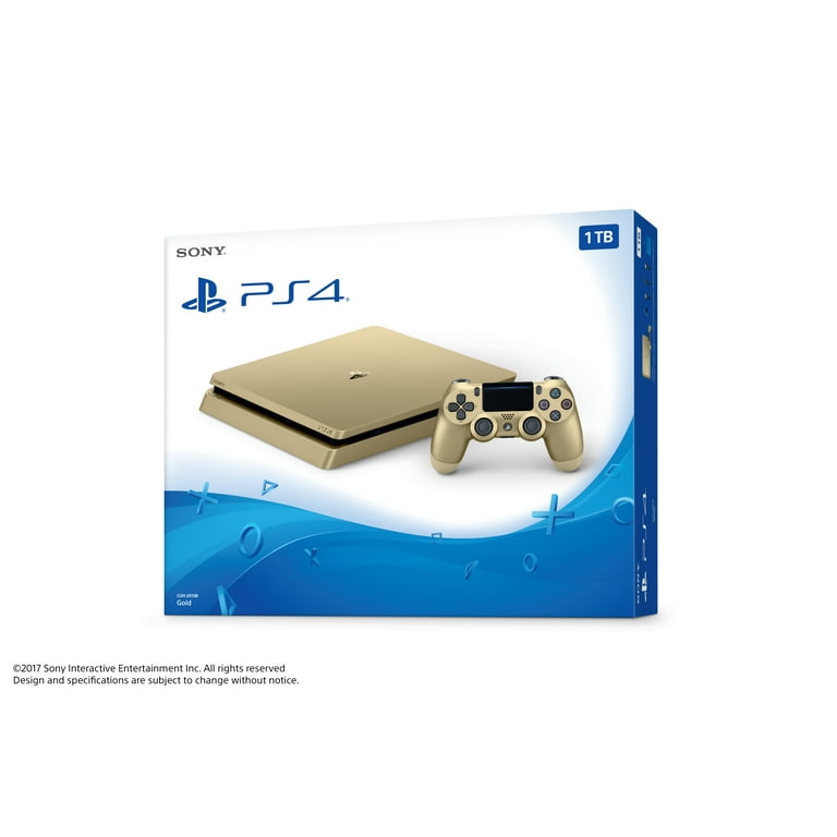 Sony PlayStation 4 Slim 1TB Gaming Console Gold 3002189 