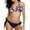 Floral/Navy, variant on Asoul Women's Halter String Grandient Bikini Sets Two Piece Triangle Swimsuits Sexy High Cut Bathing Suits