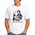 thumbnail image 2 of It’s Never Too Early for Halloween T-Shirt – Vintage Black Cat Summerween – Spooky Season Fans, 2 of 6