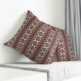 thumbnail image 4 of Throw Pillow Covers 18x18 Inch, Country Boho Decorative Pillow Cases for Couch Sofa Bed, Vintage Farmhouse Traditional Pattern Cotton Linen Square Home Decor Pillowcases with Hidden Zipper, 4 of 7
