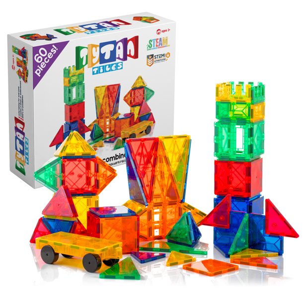 Tytan Learning Tiles 60 Piece Building Set Focused on STEM