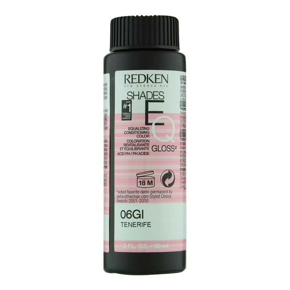 Redken Shades EQ Gloss 06GI Tenerife Equalizing Conditioner Color 2 oz