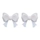 thumbnail image 1 of 2x Accesorios para auriculares con lazo, decoración para fiestas, regalo de Navidad, lindo regalo para mujeres, Año Nuevo Blanco, 1 of 9