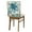 Teal Green, variant on nqOlkjepod Teal Coastal Turtle Chair Covers Set of 8, Decorative Chair Back Cover, Vintage Summer Beach Nautical Coral Dining Room Chair Slipcovers Removable Chair Protectors Covers for Party Banquet