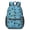 Police and Megaphone, variant on Police and Helicopter White Pattern 17" School Backpacks for Teens,Waterproof Oxford Fabric,S-Shape Padded Straps for School,Travel,Hiking,Camping