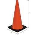 thumbnail image 5 of Global Industrial 28"" Traffic Cone Non-Reflective Black Base 7 lbs, 5 of 5