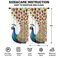 thumbnail image 2 of Blackout Kids Curtains,Colorful Peacock Childrens Insulated Curtains Set Of 2,Bedroom Essentials,Toddler Room Decor 42x84in(106x213cm), 2 of 4