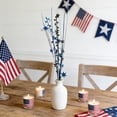 thumbnail image 4 of Boovnll Patriotic Berry Stems, Artificial White Blue Red Berry Stems 4th of July Table Decorations for Home, Dining Table Centerpiece Decor, 4th of July Decorations, 4 of 6