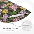thumbnail image 5 of Fotbe Colorful Roses Pillow Cases - Envelope Closure - Luxury, Extra Soft, Cooling Pillow Covers - Wrinkle, Fade, Stain Resistant-16"x24", 5 of 8