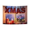 thumbnail image 1 of Panxico Tapestries Christmas Background Fabric Studio Shot Christmas Pattern Photography Background Blanket I, 1 of 9