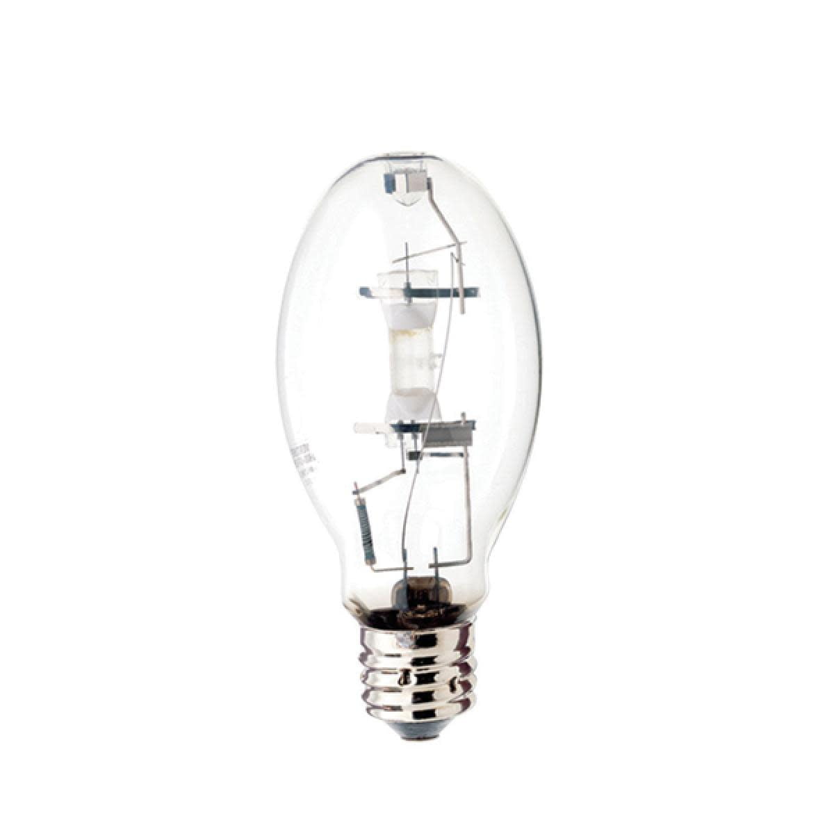 Satco Lighting S5832 Clear Single 100 Watt Ed28 Shaped Mogul (E39) Base Metal Halide Bulb