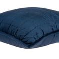 thumbnail image 6 of Parkland Collection Balam Navy Blue Quilted Decorative Throw Pillow, 20 x 20 Cotton Blend Square Pillow, 6 of 7