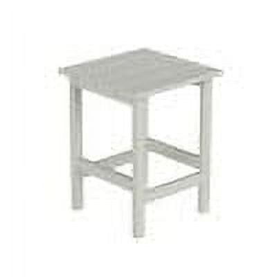 FADINGFREE Adirondack Outdoor Side Table, All Weather HDPE Patio End Table for Portside, Sand
