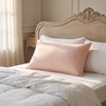 thumbnail image 2 of Unique Bargains 2 Pcs Cotton Pillowcase Cooling Envelope Closure Wrinkle Resistant Pink, 2 of 5