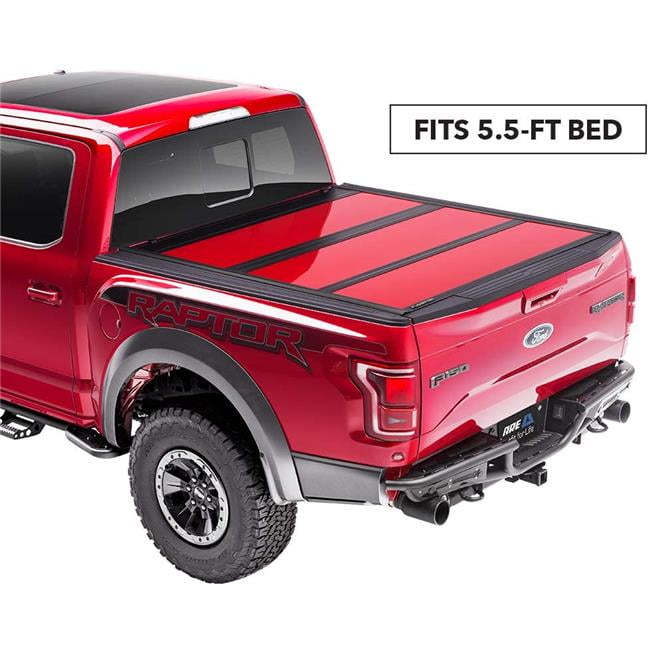 Are Truck Ar22019lj7 5 6 Ft Folding Painted Truck Bed Cover 44 J7 Magnetic Gray For 2015 2020 Ford F150 Walmart Com Walmart Com