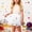 C-White39, variant on JIAYUE Girls Carnival Skirts Pom-Pom Mini Elastic Waist Tutu Skirt For Kids Cute Lovely Festival Celebration Playwear