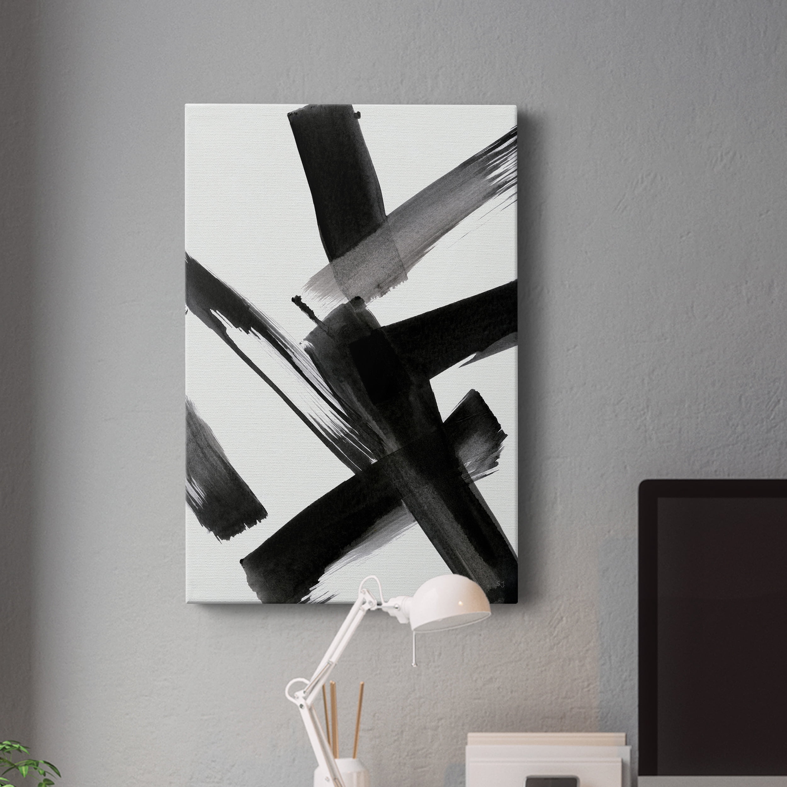 Black Magic II Premium Gallery Wrapped Canvas - Ready to Hang - 24 x 36