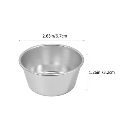 

4Pcs Household Pudding Cups Multi-function Muffin Cups Convenient Baking Molds Baking Accessory