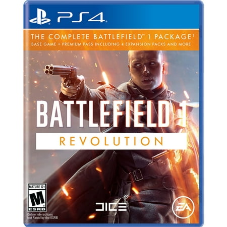 Battlefield 1: Revolution Edition, Electronic Arts, PlayStation 4, [Physical], 014633738193