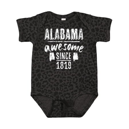 

Inktastic Alabama Awesome Since 1819 Gift Baby Boy or Baby Girl Bodysuit