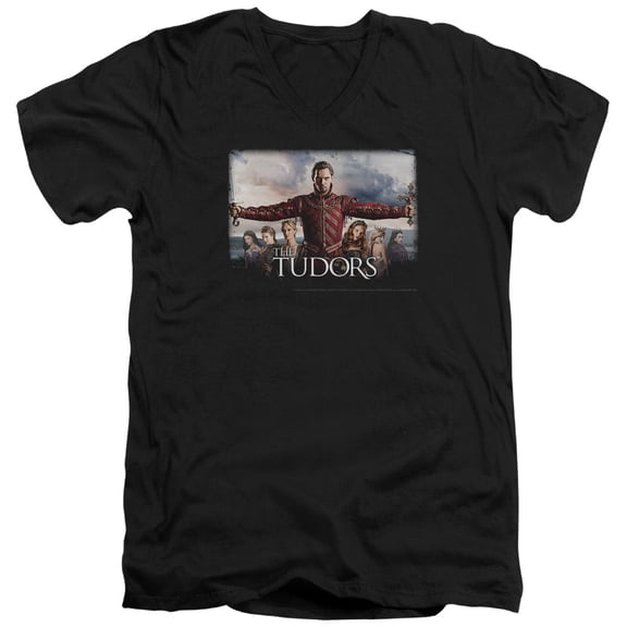 Tudors - The Final Seduction - Slim Fit V Neck Shirt - Small