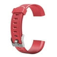 thumbnail image 1 of Correa de muñeca de reloj inteligente de silicona con correa de repuesto de 20 mm para ID115Plus HR (rojo) Tmvgtek Para estrenar, 1 of 7