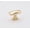 Gold, variant on Alno A252-38 Cloud 1-1/2" Rectangular Convex T Bar Solid Brass Cabinet Knob / Drawer Knob