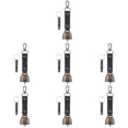 thumbnail image 1 of Campana de oso con silbato de emergencia, campana de oso fuerte para disuadir osos, color negro, 1 of 5