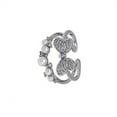 thumbnail image 2 of Jumpingount Anillo abierto para mujer, estético, elegante, Retro, nudillo, nupcial, boda, joyería de moda, baile, novia, hija, presente Ropa, zapatos y accesorios Miscelánea, 2 of 6