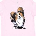 thumbnail image 4 of Inktastic Tricolor Papillon Boys or Girls Toddler T-Shirt, 4 of 5