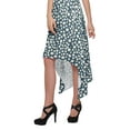 thumbnail image 3 of Moomaya Printed High-Low Style Sleeveless Dress For Women With Halter Neck, 3 of 5