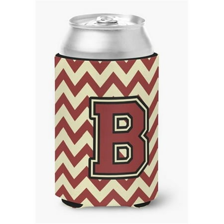 

Letter B Chevron Maroon & Gold Can or Bottle Hugger