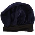 thumbnail image 1 of Women Sleeping Bonnet Navy Blue Square 30X30Cm Hair Protection 1Set Fashion, 1 of 5
