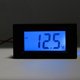 thumbnail image 3 of 4-30V 2 líneas Medidor de voltaje digital Voltímetro LCD azul Monitor de panel retroiluminado Ehuebsd Para estrenar, 3 of 9