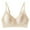 Beige, variant on Women's Push Up Wireless Bra, Womens Bras, Women Solid Color Back Closure Adjustable Strap Thin Push Up Support Comfortable Bra Black, 38/85AB