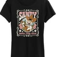 thumbnail image 3 of Spongebob Squarepants - Country Sandy - Women's Short Sleeve Graphic T-Shirt, 3 of 6