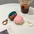 thumbnail image 3 of 3D Cute Samsung Galaxy Buds2 Pro Case Cartoon Teddy Dog Creative Cubone Cute Eggplant Samsung Galaxy Buds2 Soft Case Shockproof Case Protective Cover Samsung Buds Pro / Buds Live Cover Solid Color Sof, 3 of 4