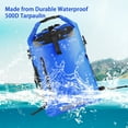 Wholefire 30L Dry Bag Waterproof Floating Backpack Heavy Duty Roll Top