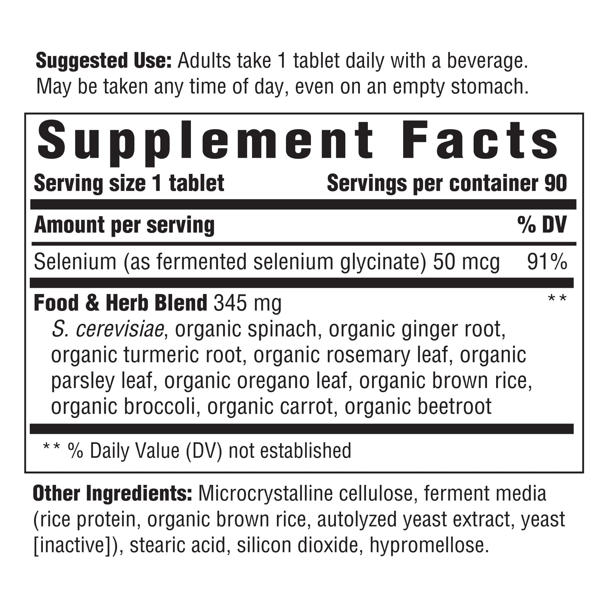 INNATE Response Formulas Selenium - Immune Support - Vegan, Gluten-Free - 90 Servings