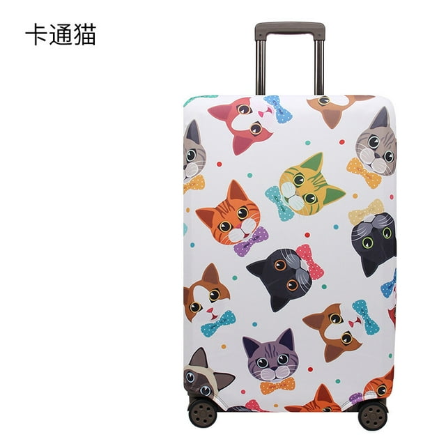Wholesale spot thickened elastic case luggage case protective cover pull rod suitcase jacket dust cover