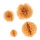 thumbnail image 2 of 4pcs Hanging Paper Pendant Decor Hanging Flower Ball Honeycomb Ball Decor, 2 of 4