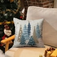 thumbnail image 4 of Christmas Pillow Covers 20x20 Inch Set of 2 Christmas Tree Decorative Throw Pillows Winter Christmas Decor for Home Couch TH-50E20, 4 of 6
