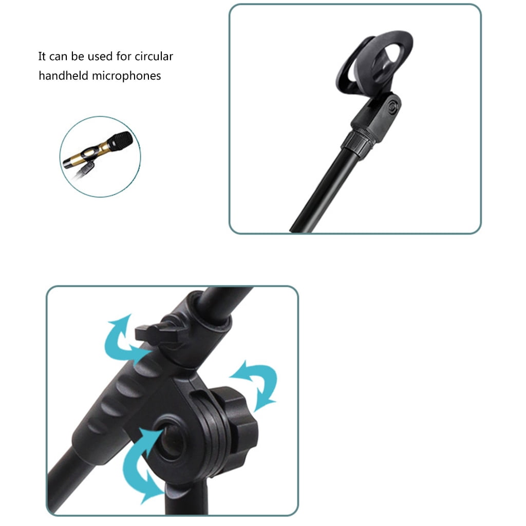 UniversalW1re1essMicrophone Floor Stand For Guitars Erhu Adjustable Telescopic