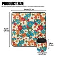 thumbnail image 5 of HELLHERO Premium Fabric Sewing Machine Pad Organizer Storage Colorful Floral Prints Sew Machine Pad Dustproof Mat Easy Storage for Woman Gifts, 5 of 5