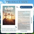 thumbnail image 5 of 100-Pack God Loves You Gospel Tract Cards – Christian Evangelism Cards with Cross Artwork, Salvation Message, Faith Encouragement, Church Outreach & Blessing Bag Inserts, 5 of 7