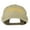 Khaki, variant on Captain Embroidered Low Profile Washed Cap - Black OSFM