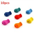 thumbnail image 1 of 5-10PCS Children Writing Soft Pen Grippers Kids Learning Practise Silicone Pen Aid Grip Posture Correction Device for Students 10PCS, 1 of 6